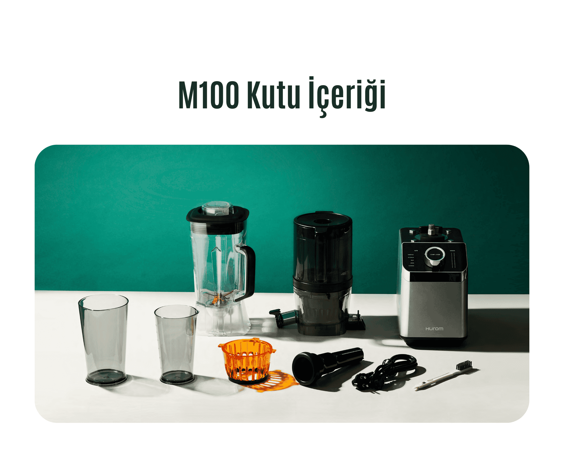 Hurom M100 Modeli Katı Meyve Sıkacağı ve Blender Tanıtım 22