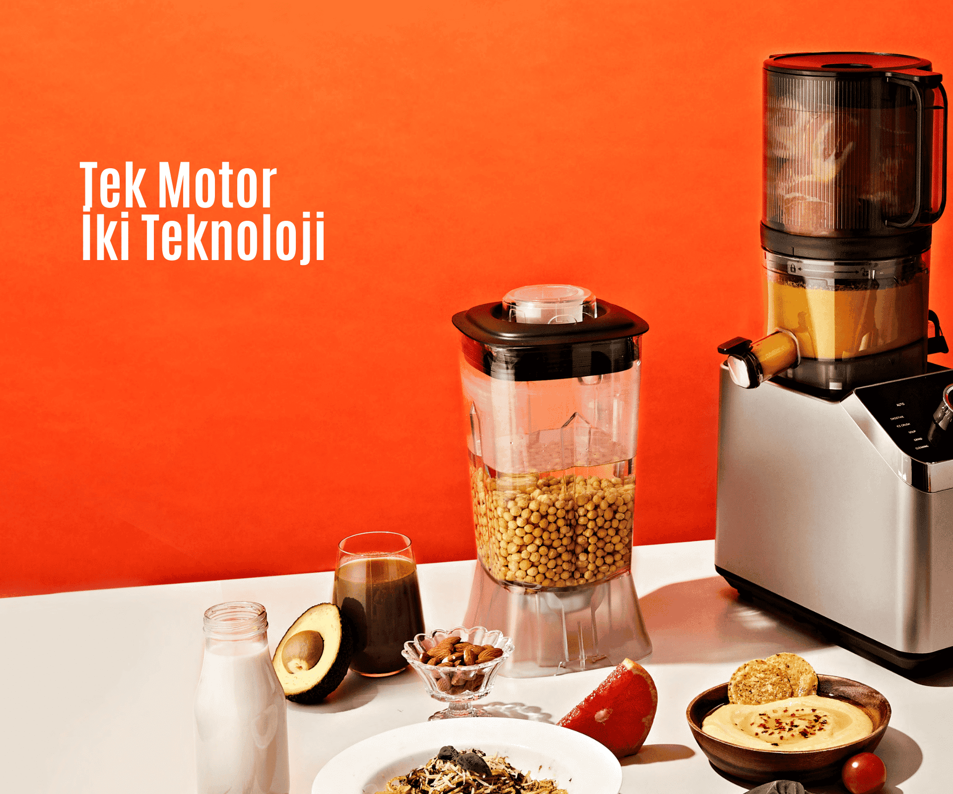 Hurom M100 Modeli Katı Meyve Sıkacağı ve Blender Tanıtım 4