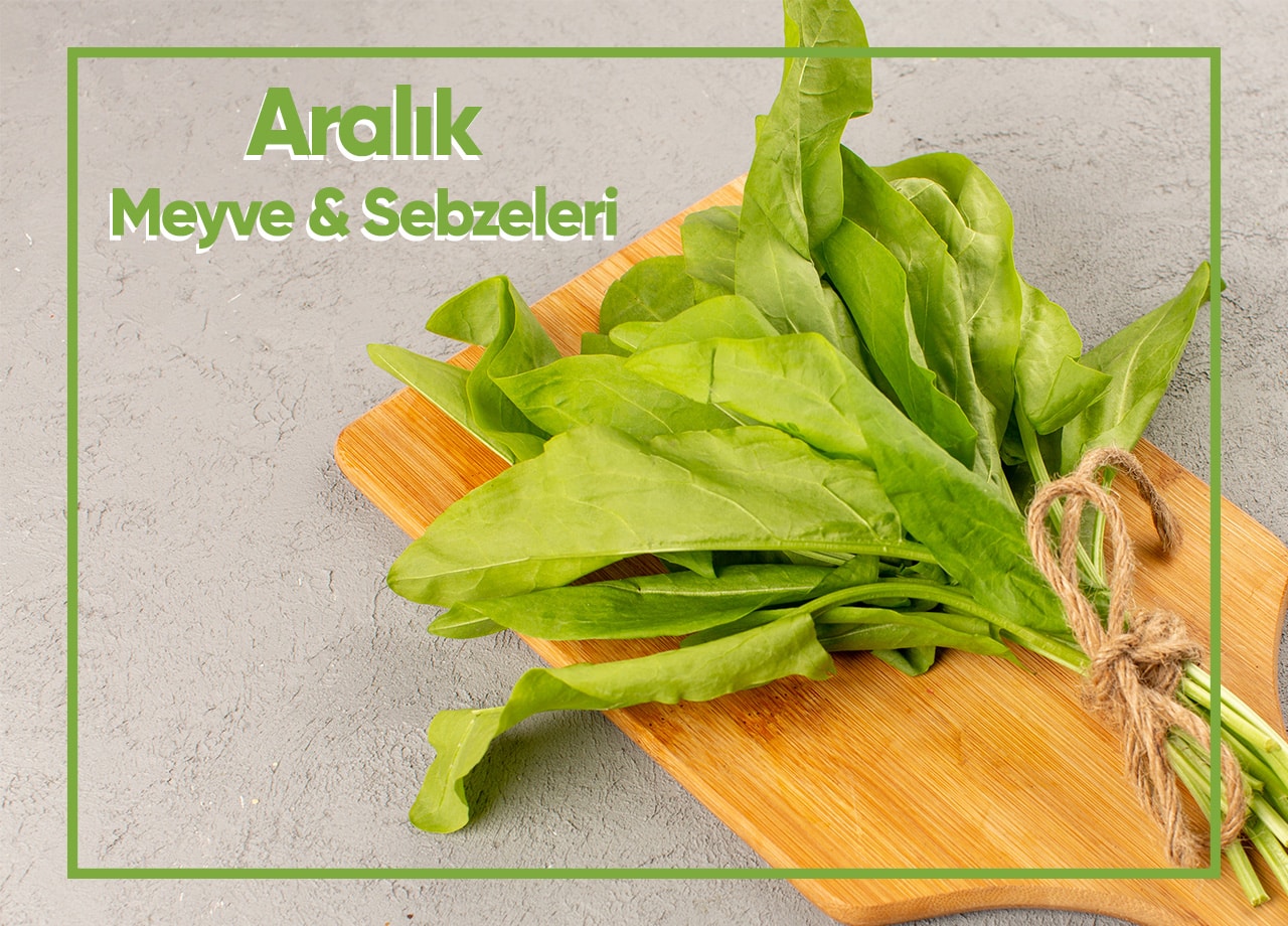 Aralık Ayında Tüketilebilecek En Faydalı 3 Meyve ve 3 Sebze