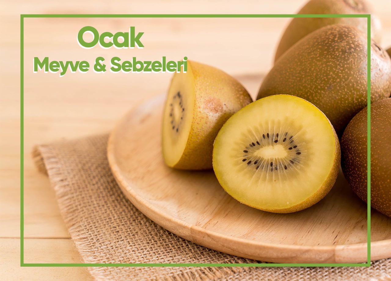 Ocak Ayında Tüketilebilecek En Faydalı 3 Meyve ve 3 Sebze